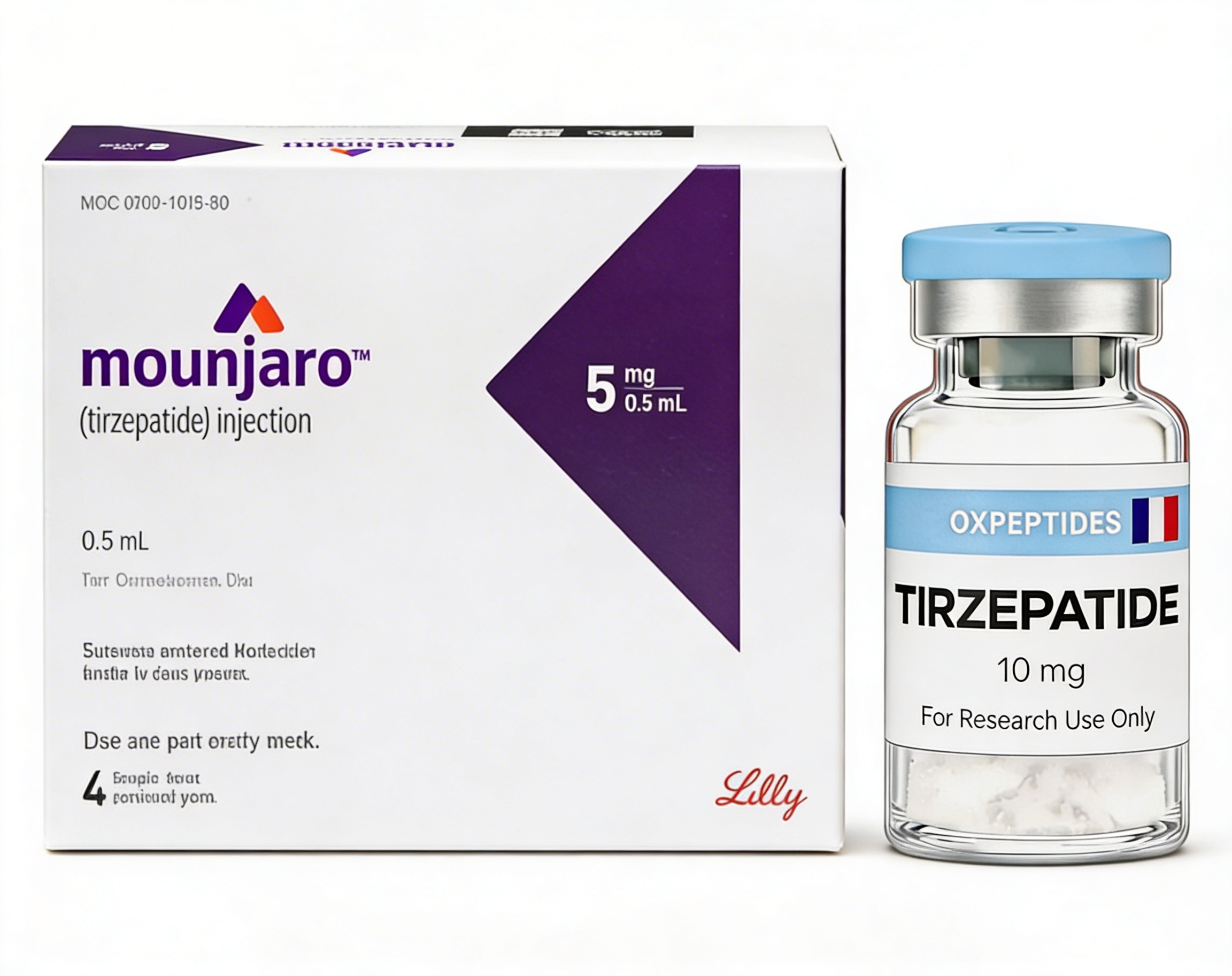 Mounjaro Tirzépatide stylo injectable