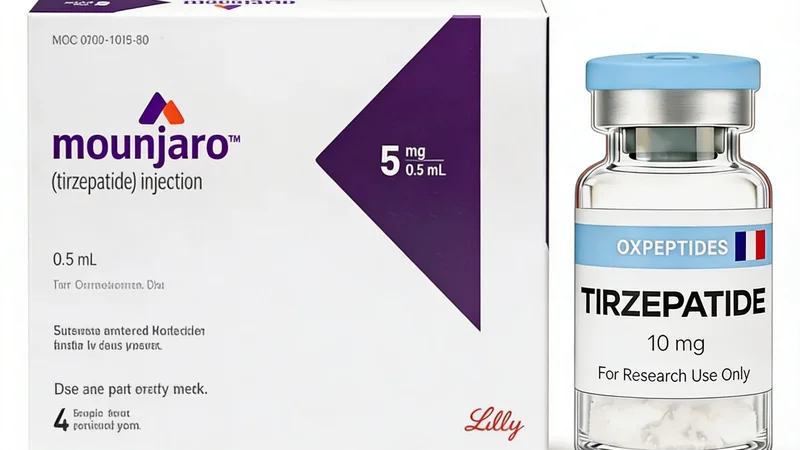 Mounjaro Tirzépatide — tirzépatide Eli Lilly